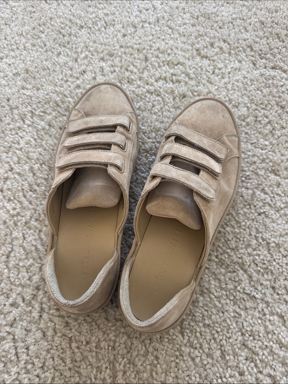 Freda Salvador Libby sneakers stucco suede